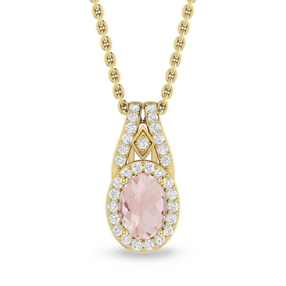 Yellow Gold - Morganite