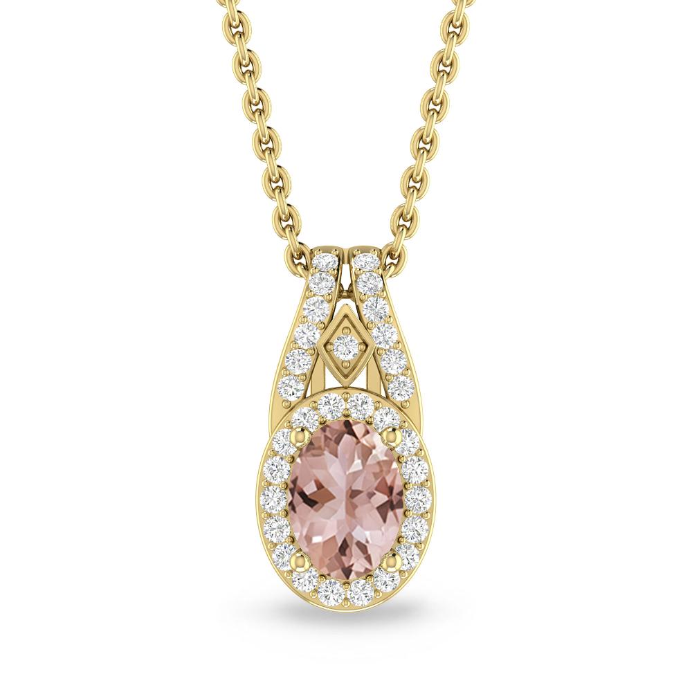 Yellow Gold - Morganite