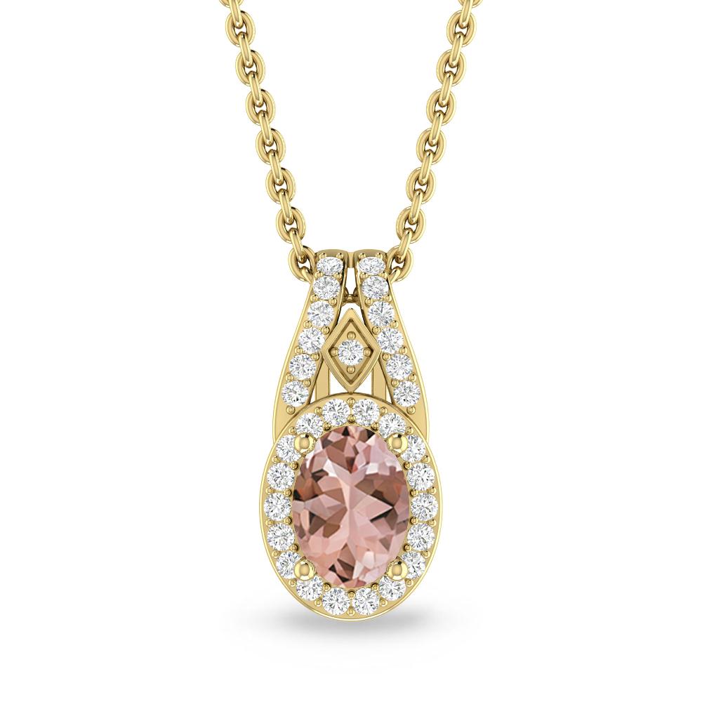 Yellow Gold - Morganite
