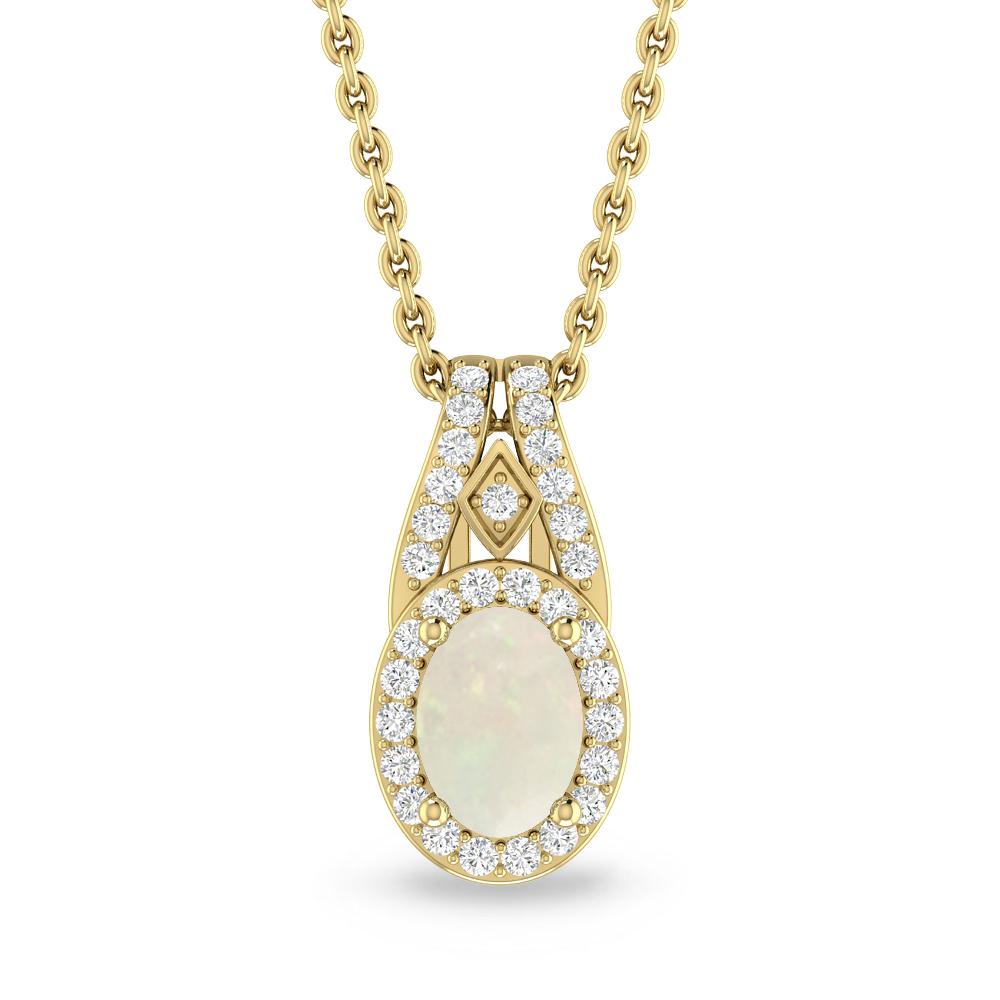 Yellow Gold - Opal