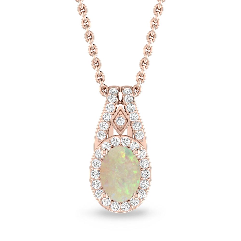 Rose Gold - Opal