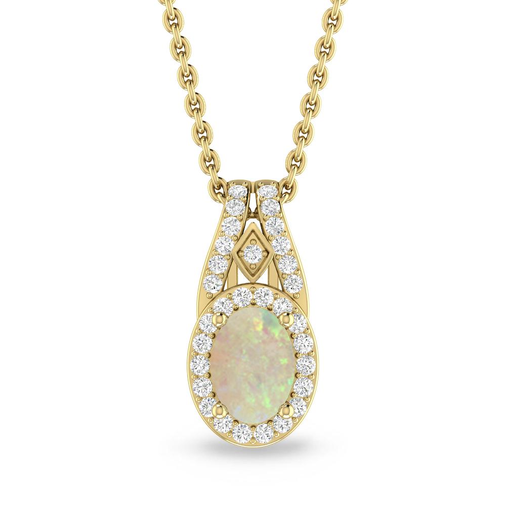 Yellow Gold - Opal