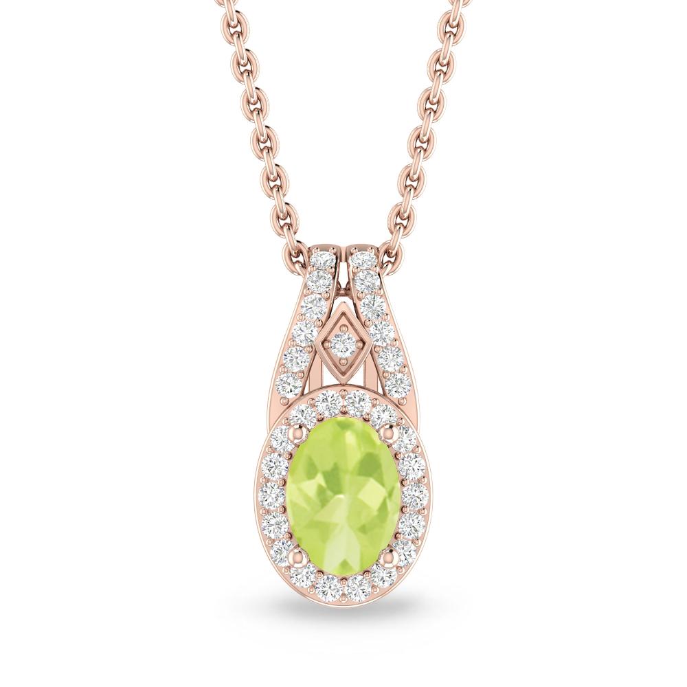 Rose Gold - Peridot