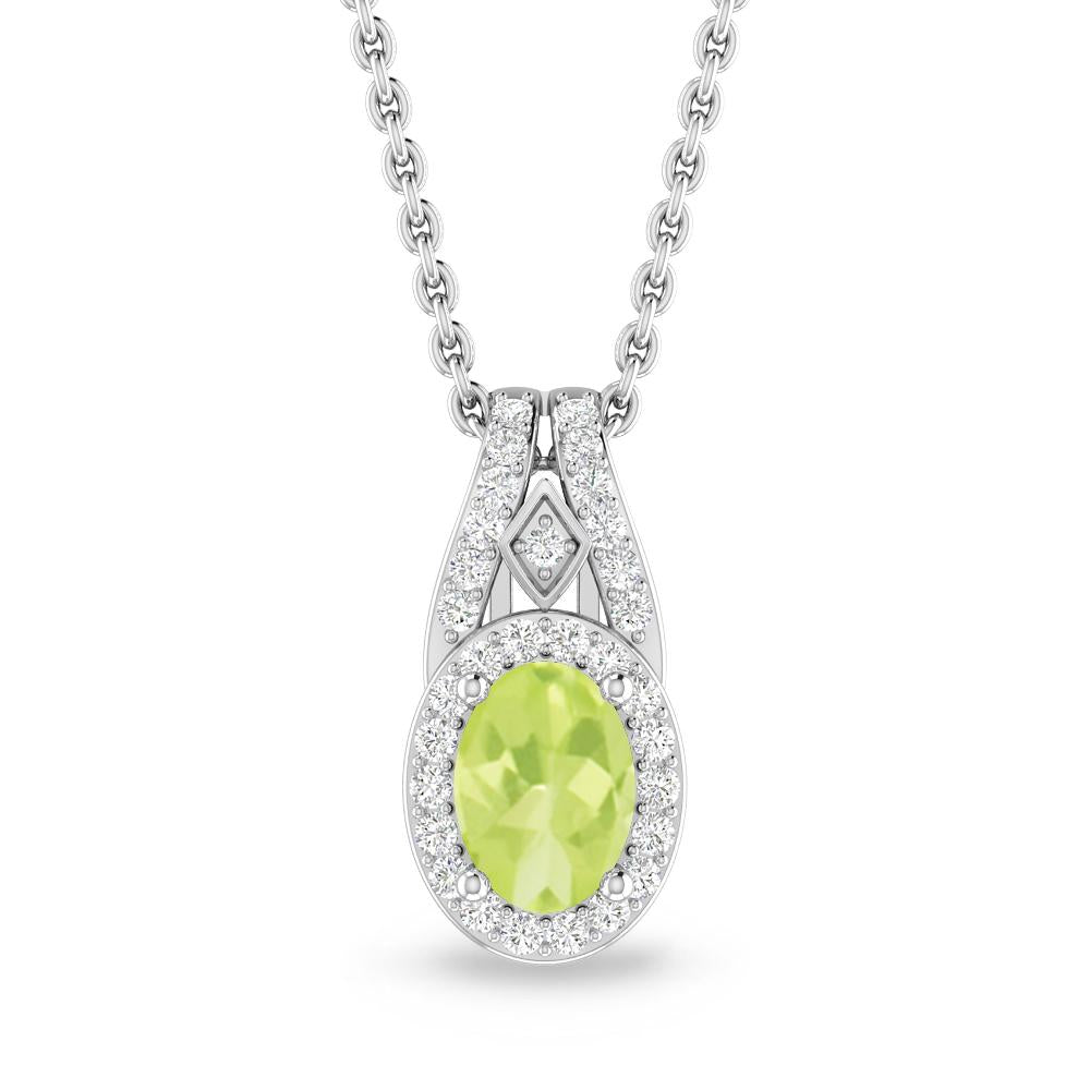 White Gold - Peridot