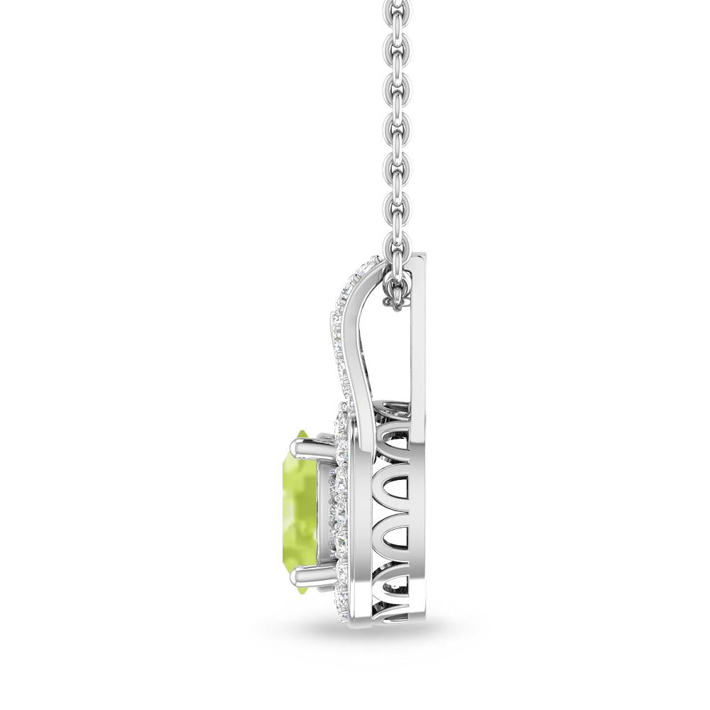 White Gold - Peridot