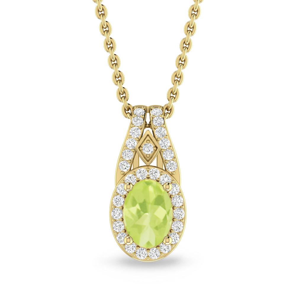 Yellow Gold - Peridot