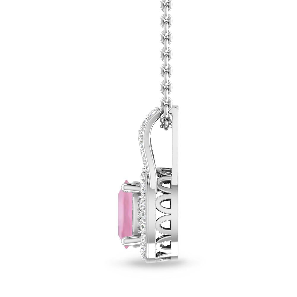 White Gold - Pink Tourmaline