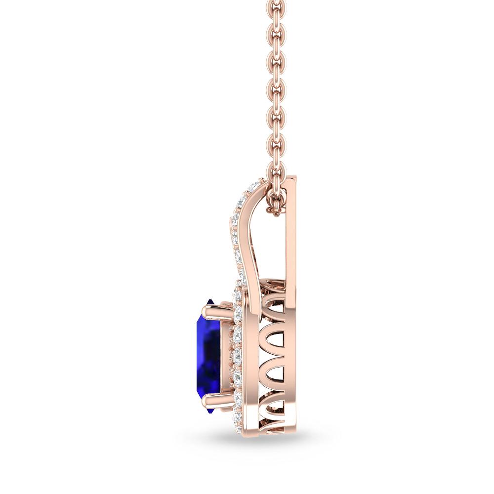 Rose Gold - Tanzanite