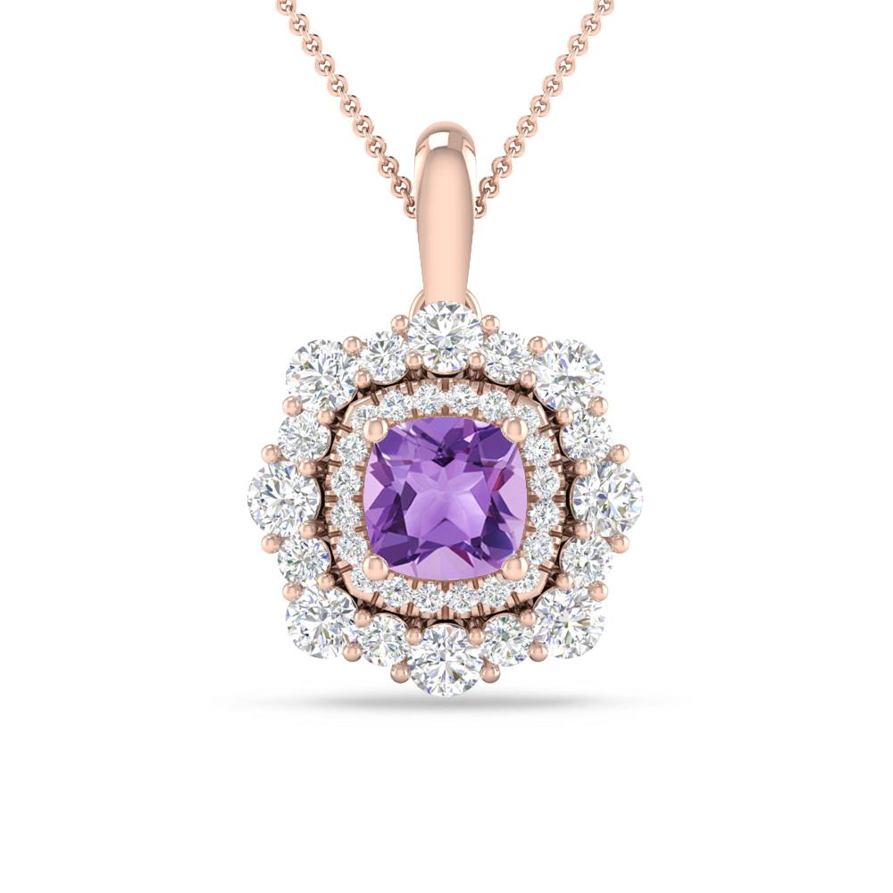 Rose Gold - Amethyst