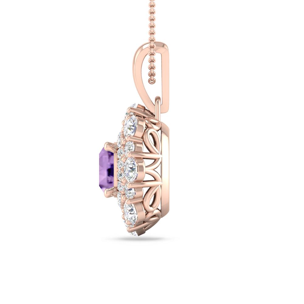 Rose Gold - Amethyst