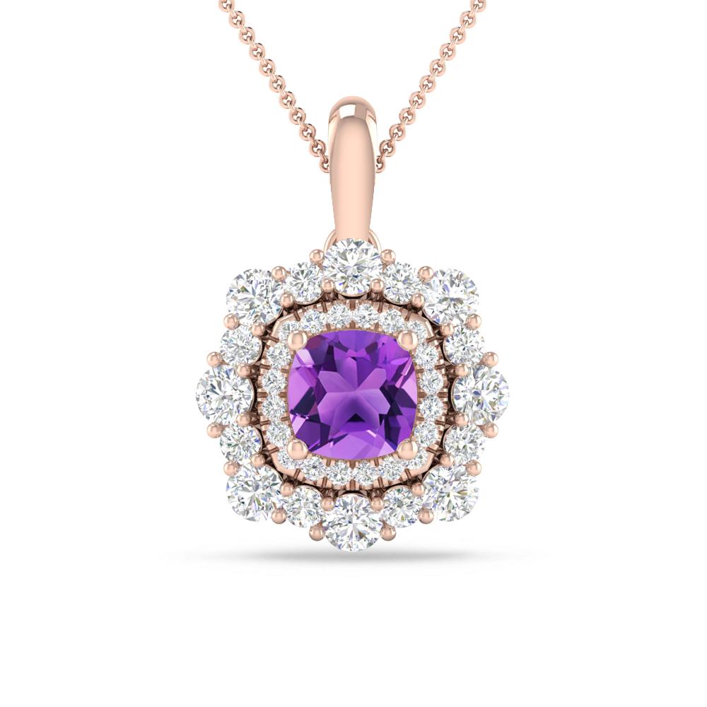 Rose Gold - Amethyst