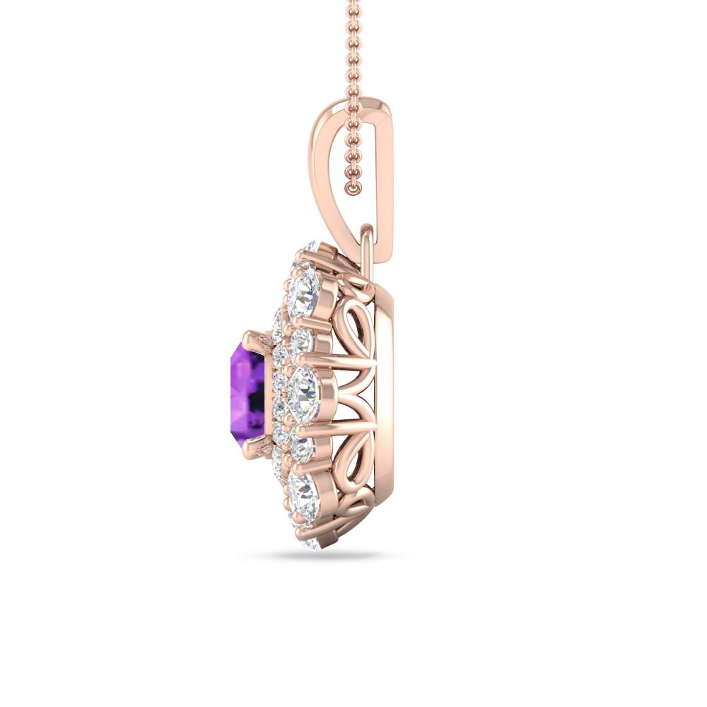 Rose Gold - Amethyst