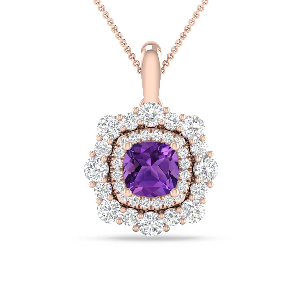 Rose Gold - Amethyst