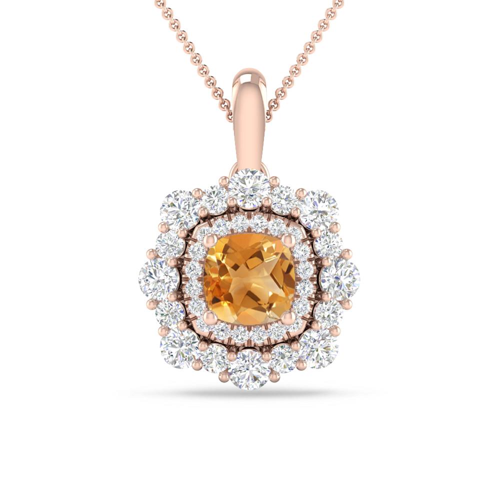 Rose Gold - Citrine