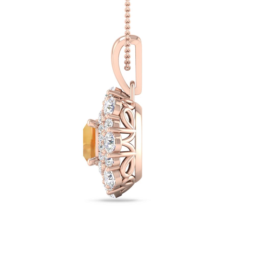 Rose Gold - Citrine