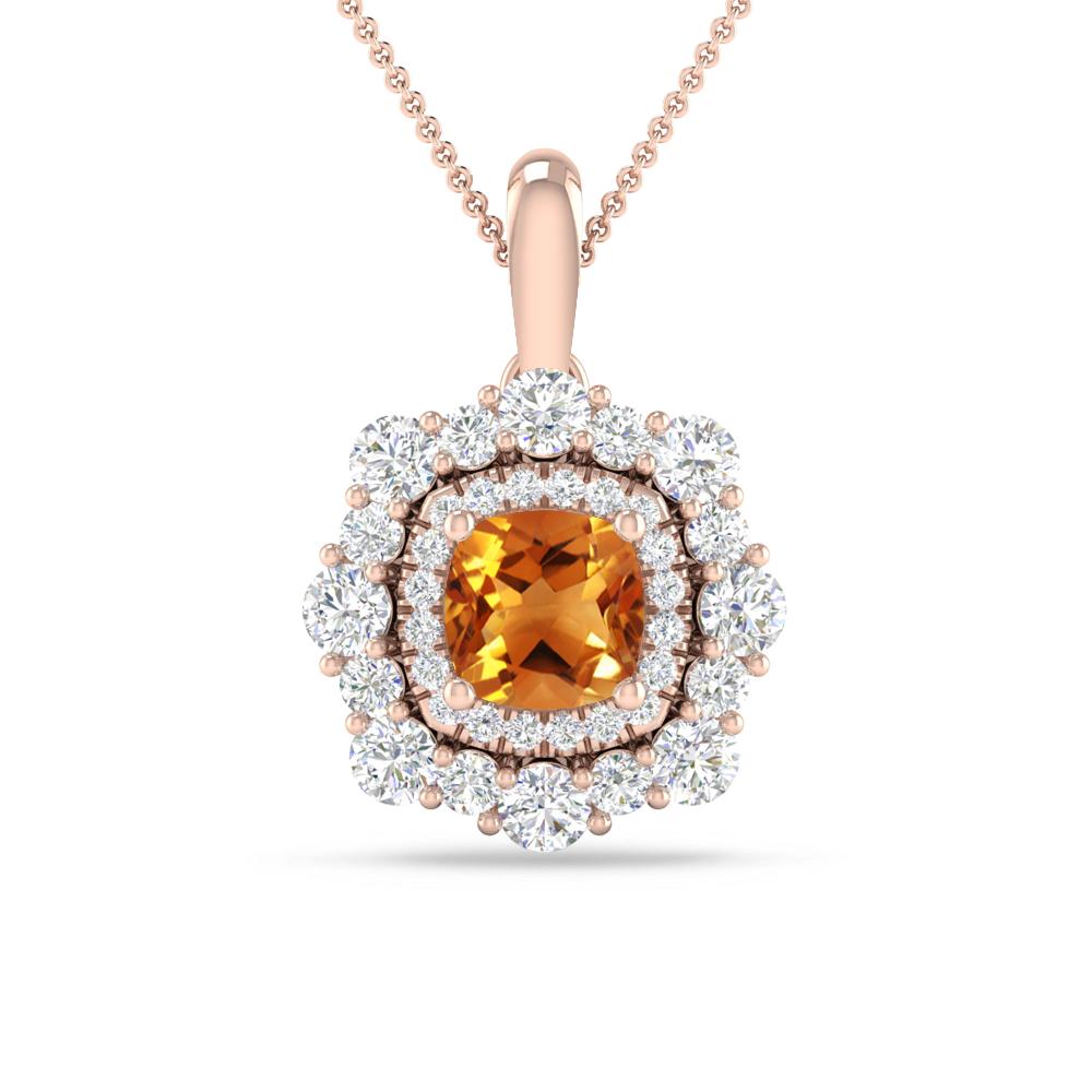 Rose Gold - Citrine