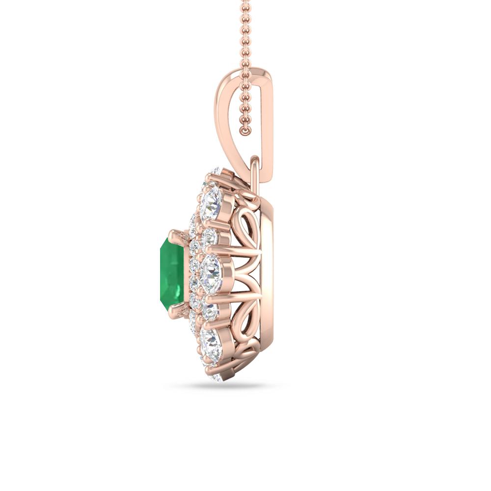 Rose Gold - Emerald