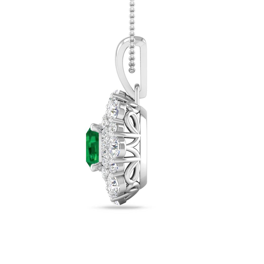 White Gold - Emerald