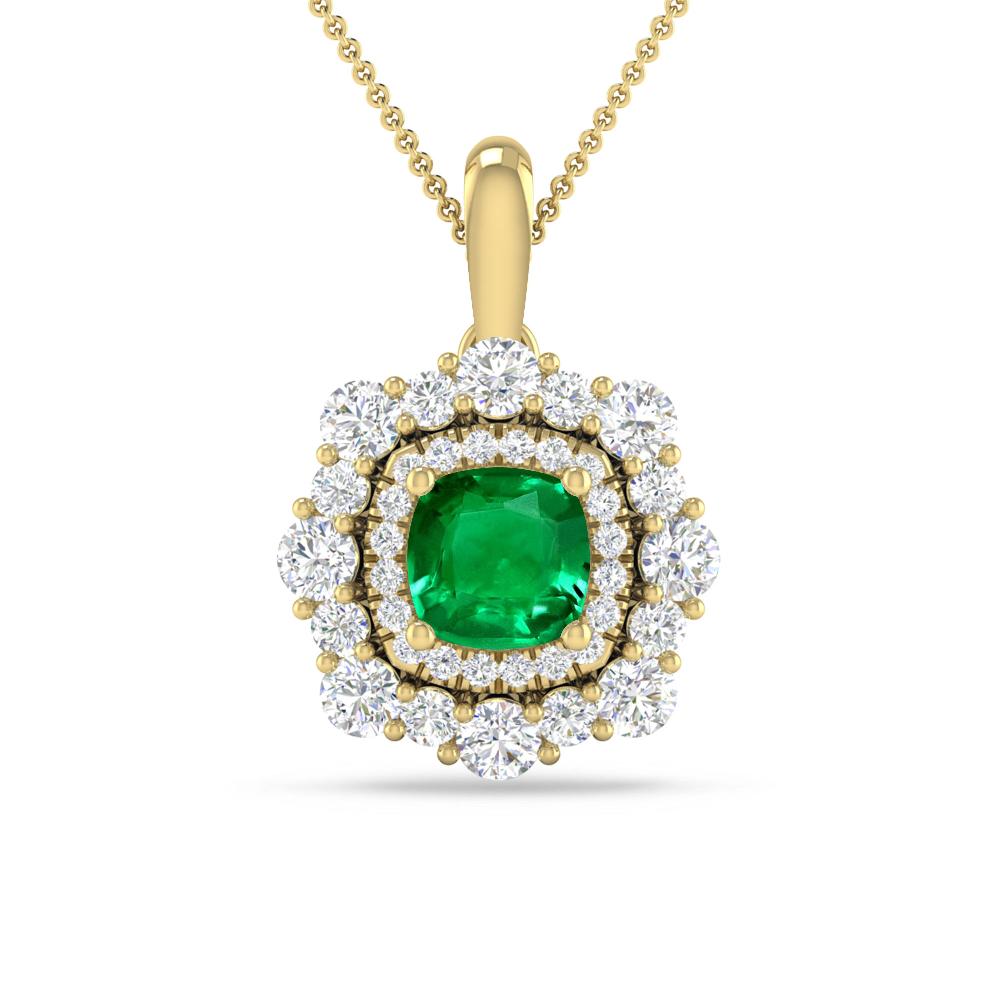 Yellow Gold - Emerald