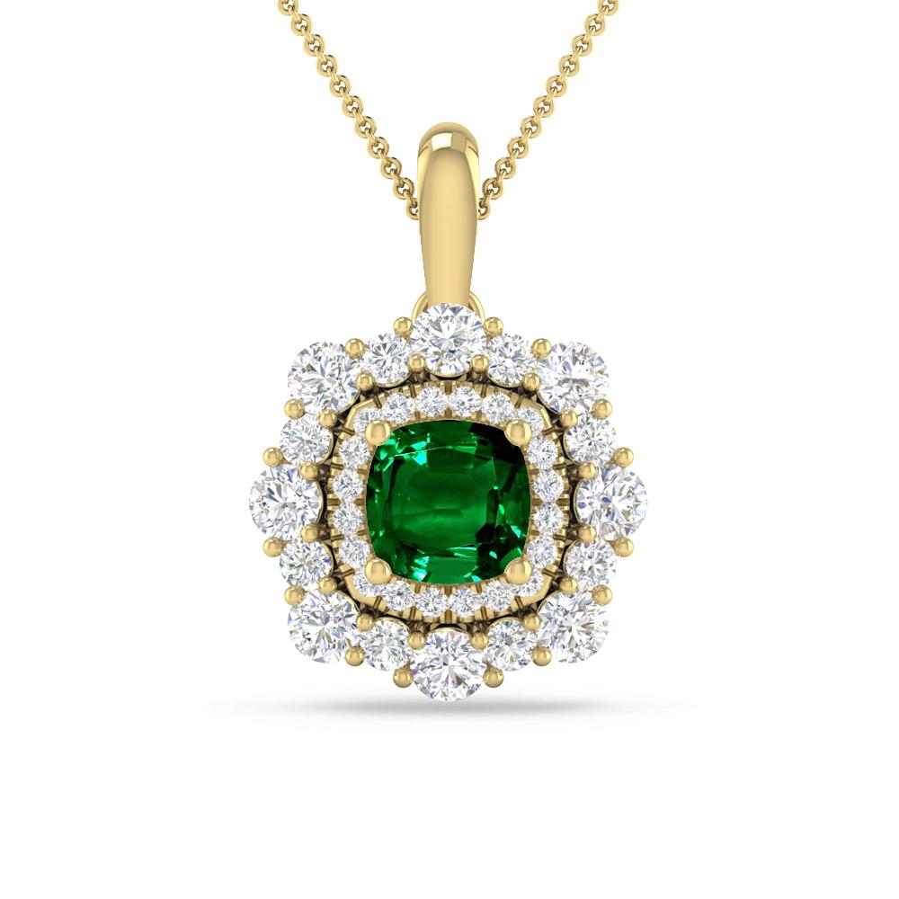 Yellow Gold - Emerald