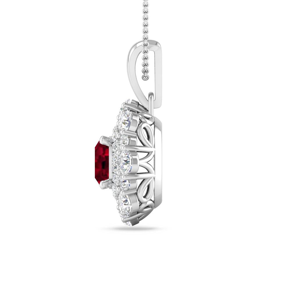 White Gold - Garnet