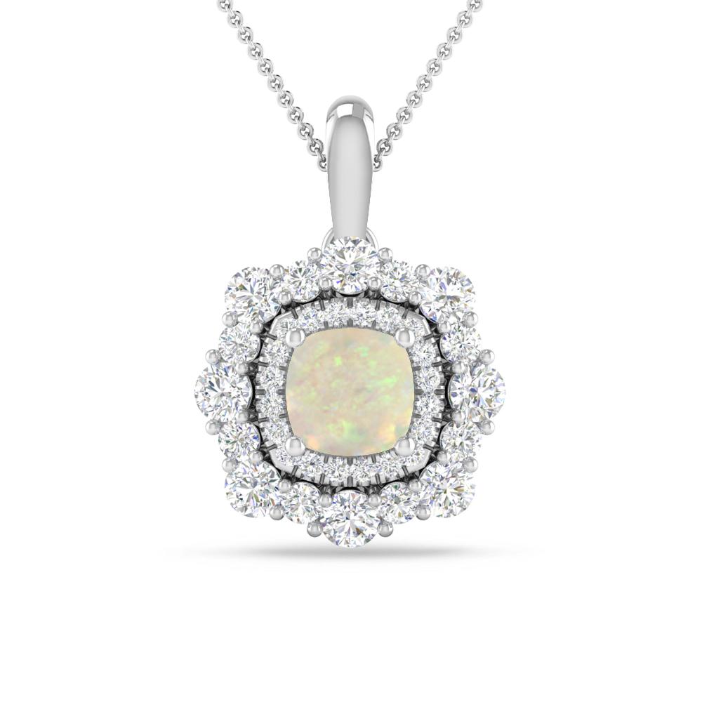 White Gold - Opal