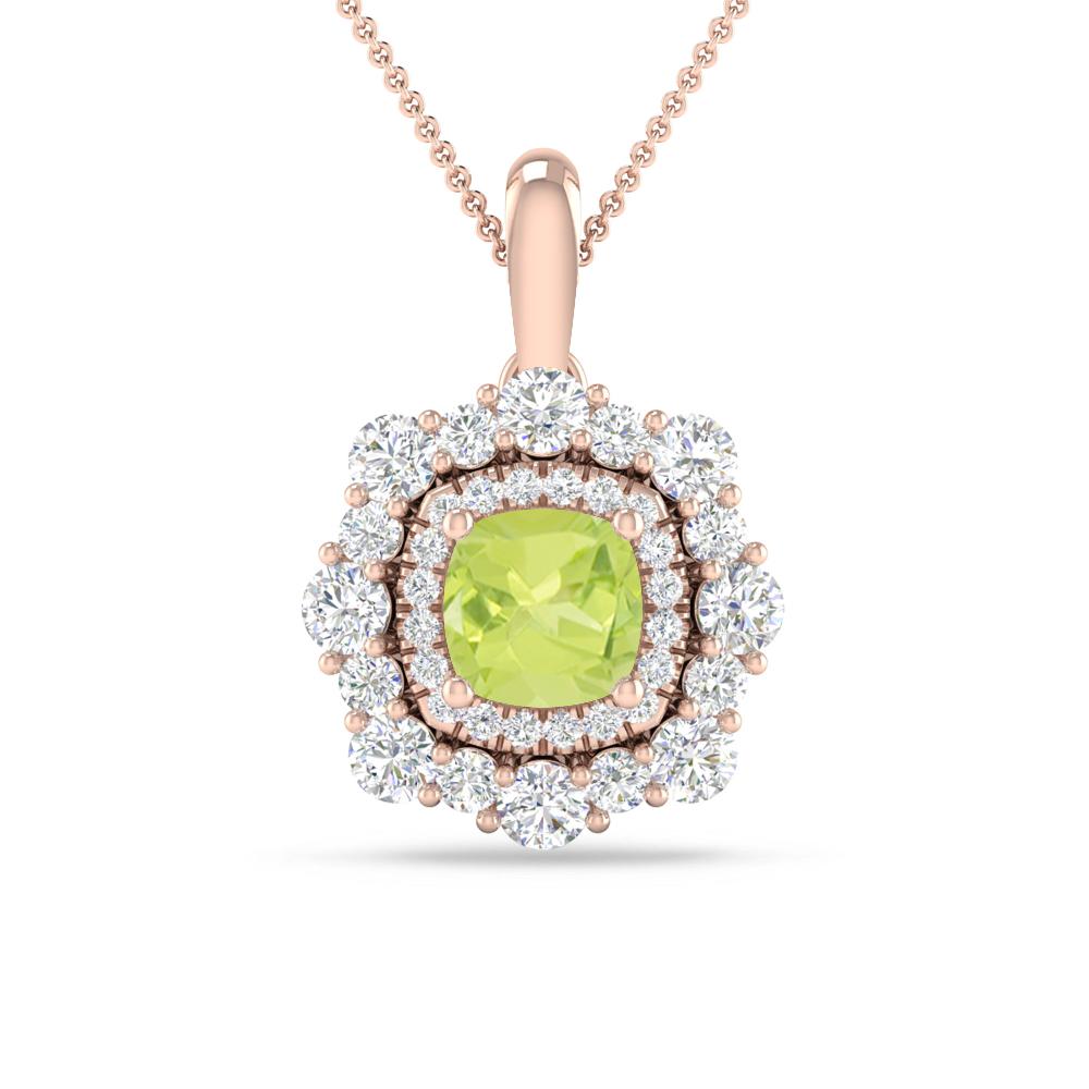 Rose Gold - Peridot