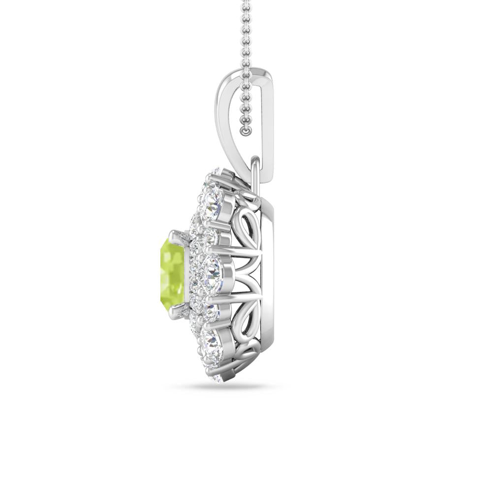 White Gold - Peridot