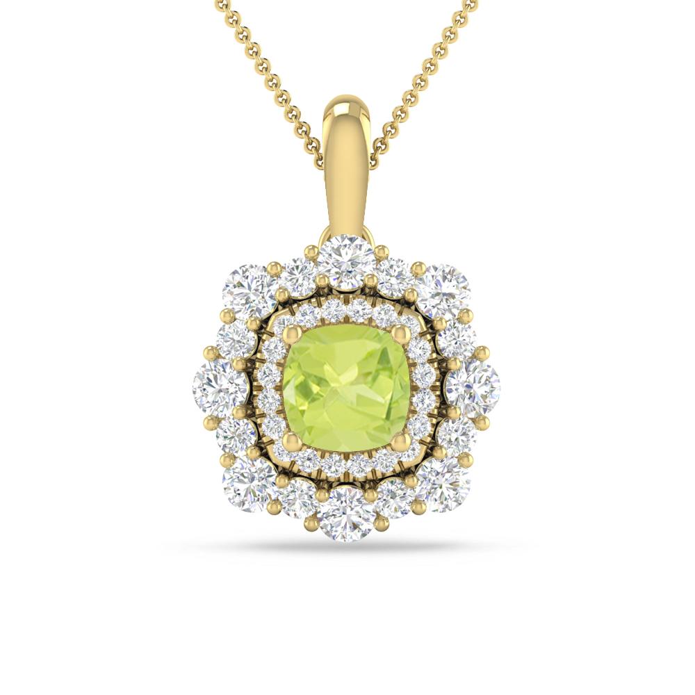 Yellow Gold - Peridot