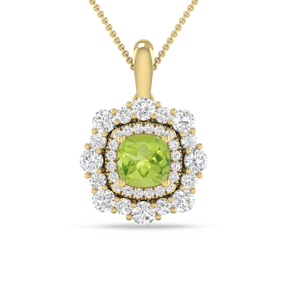 Yellow Gold - Peridot