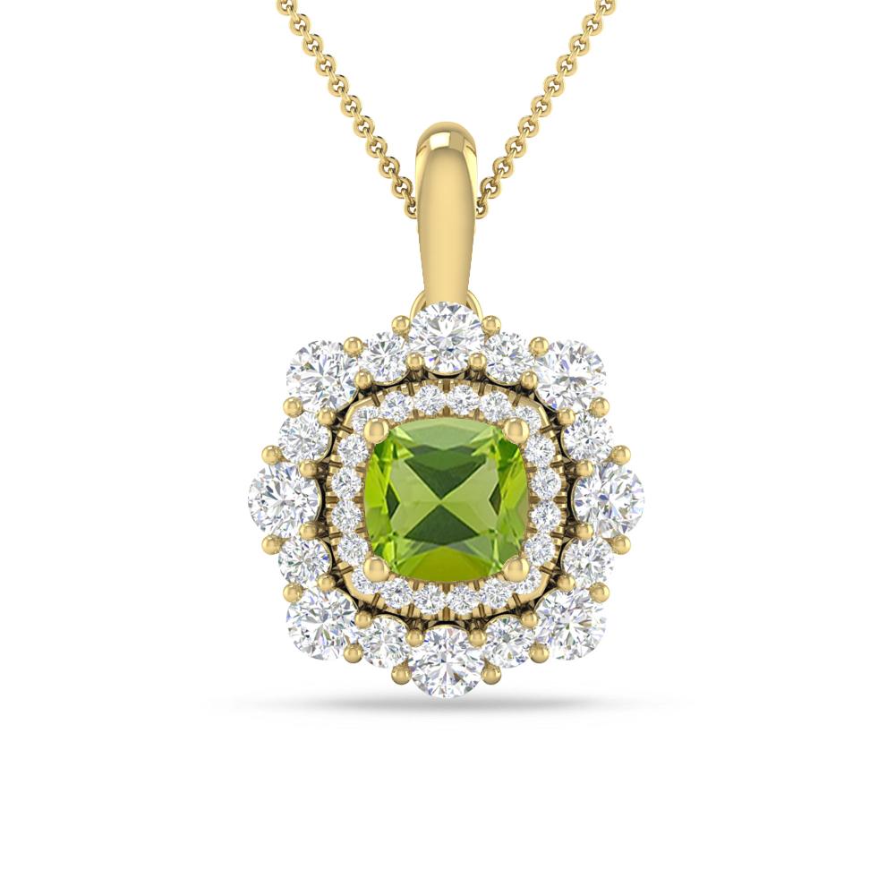 Yellow Gold - Peridot