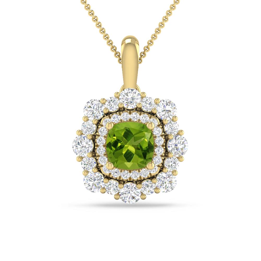 Yellow Gold - Peridot