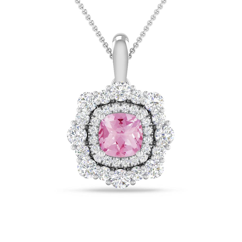 White Gold - Pink Tourmaline