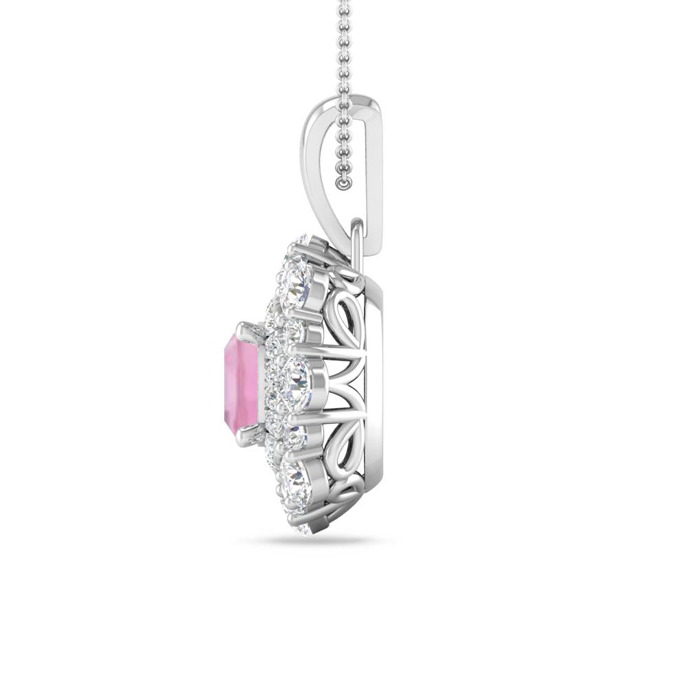 White Gold - Pink Tourmaline