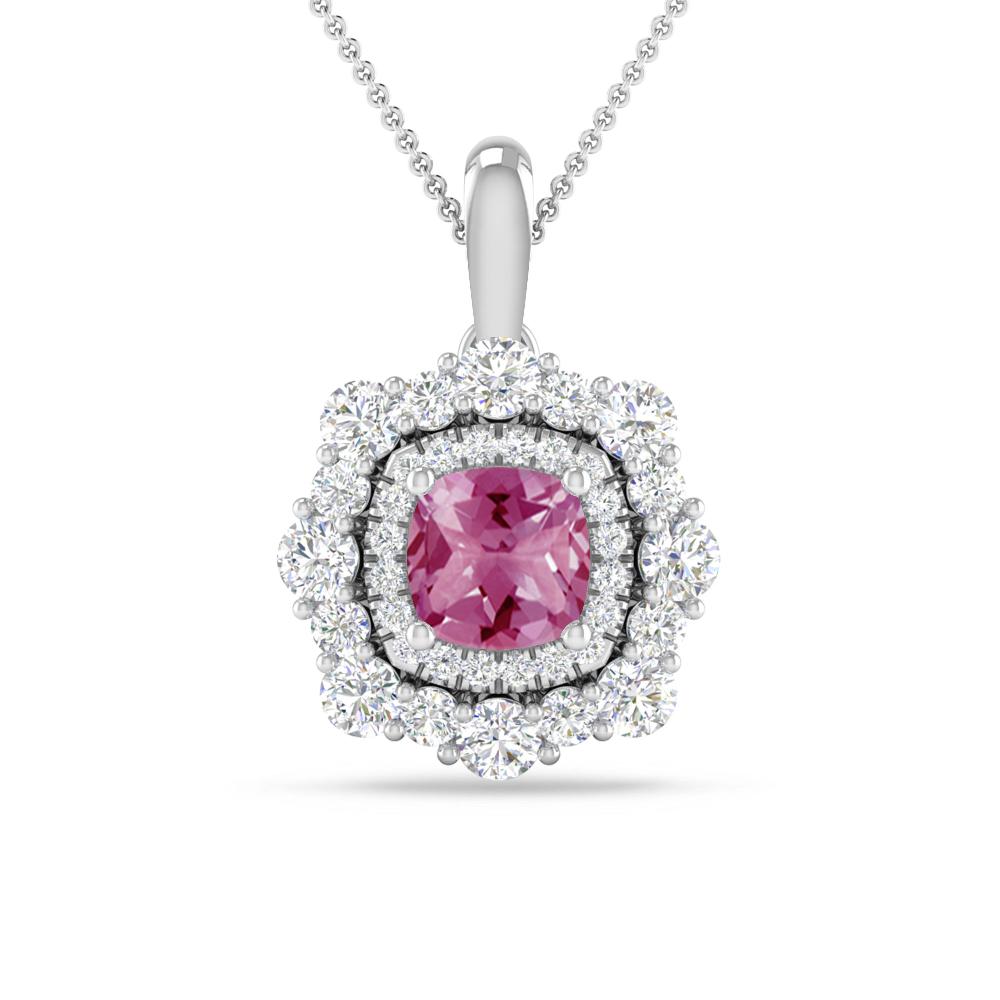 White Gold - Pink Tourmaline