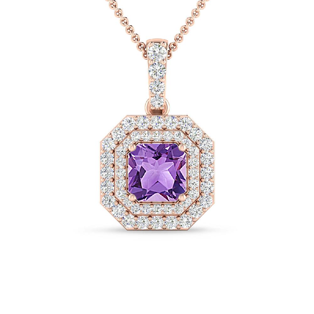 Rose Gold - Amethyst
