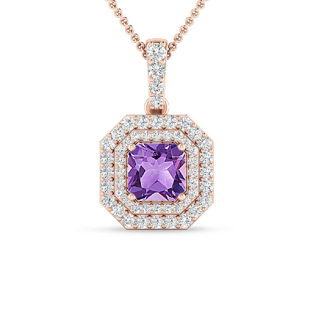 Rose Gold - Amethyst