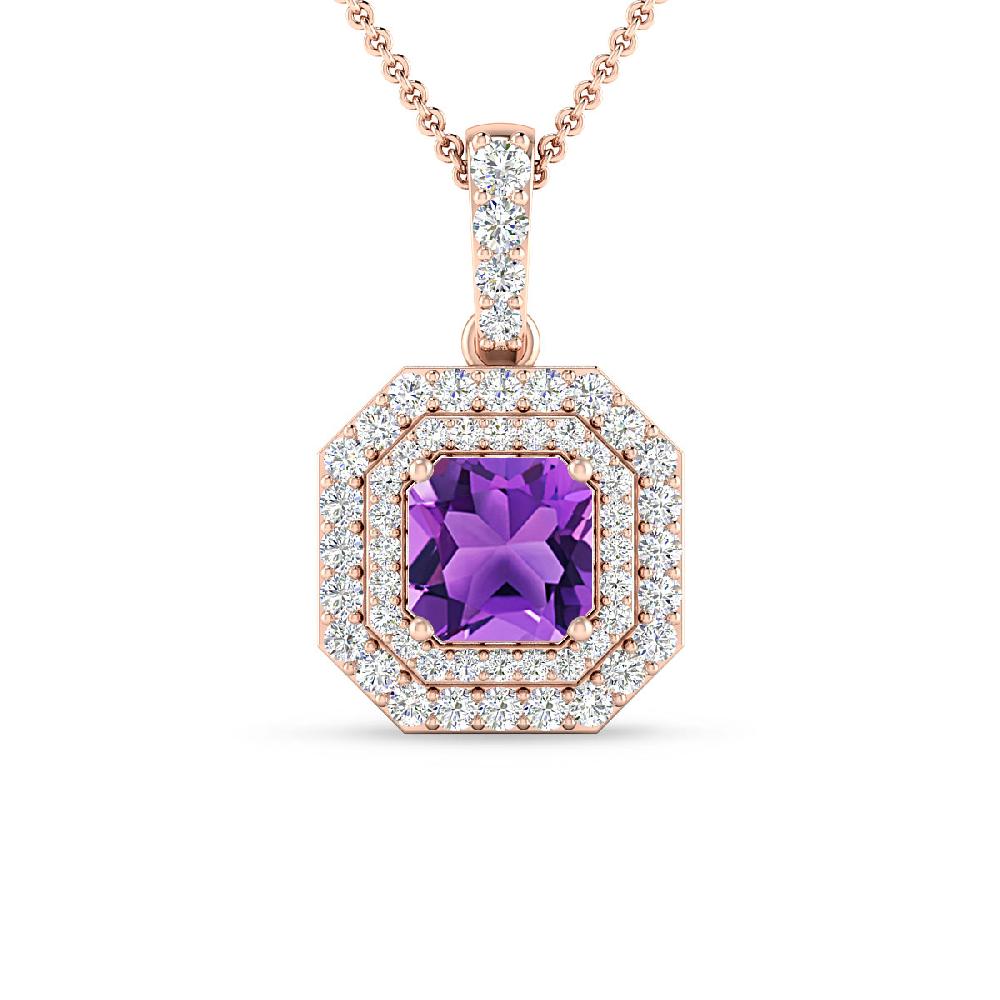 Rose Gold - Amethyst
