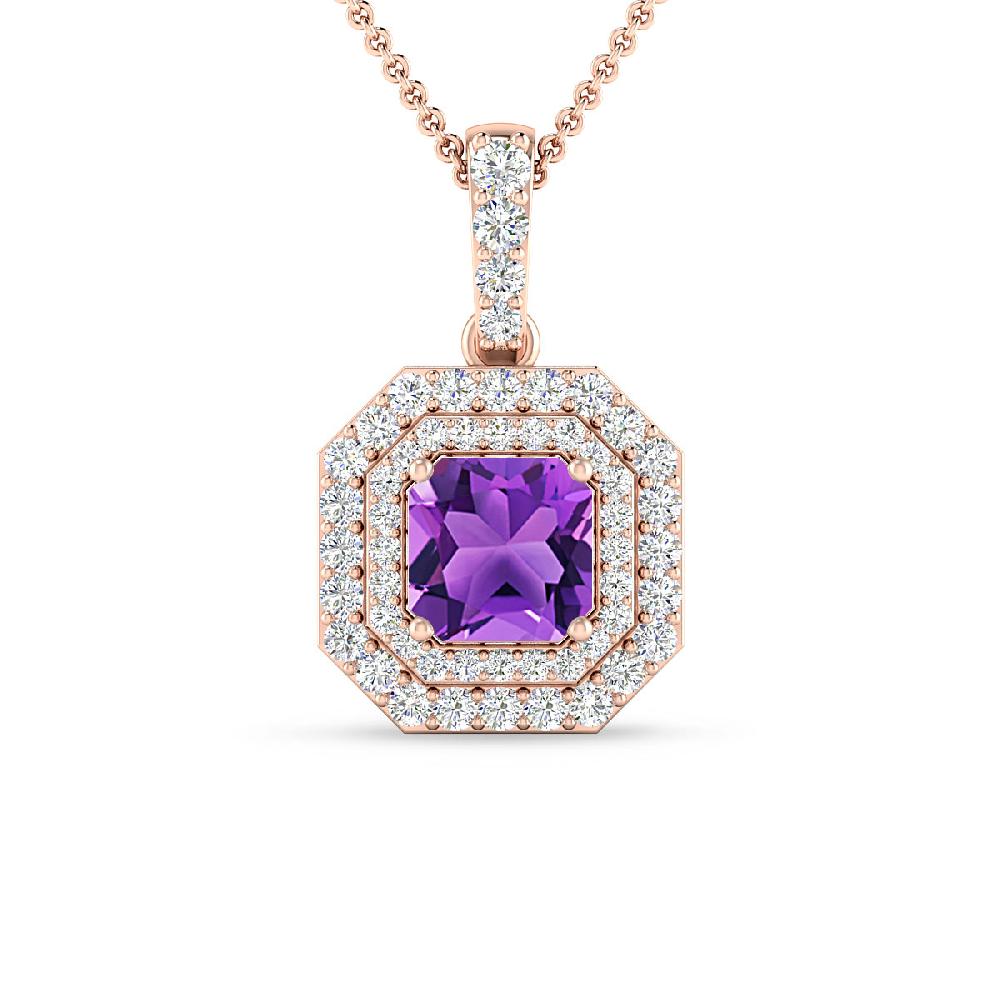 Rose Gold - Amethyst