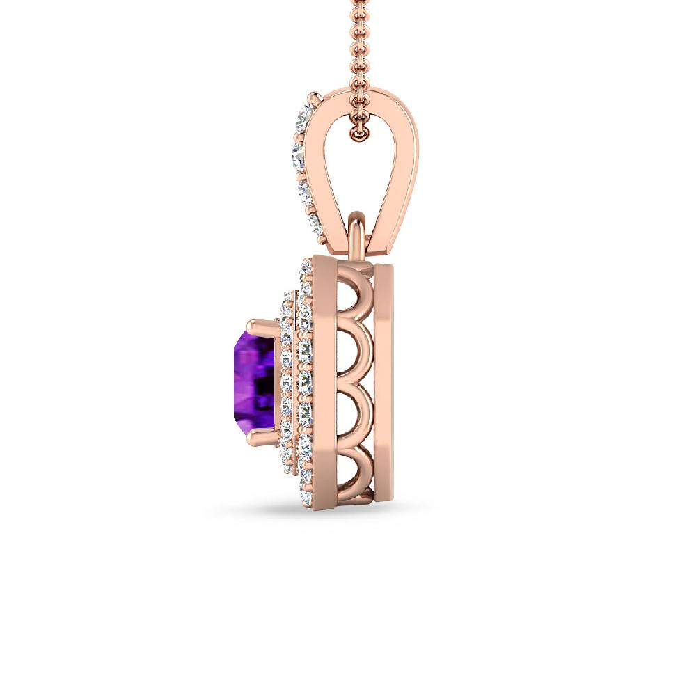 Rose Gold - Amethyst