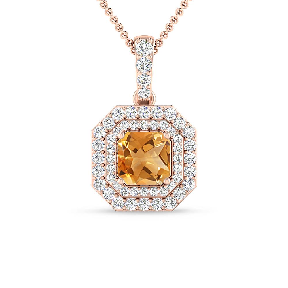 Rose Gold - Citrine