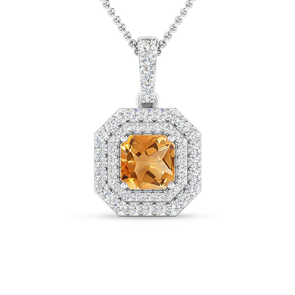 White Gold - Citrine