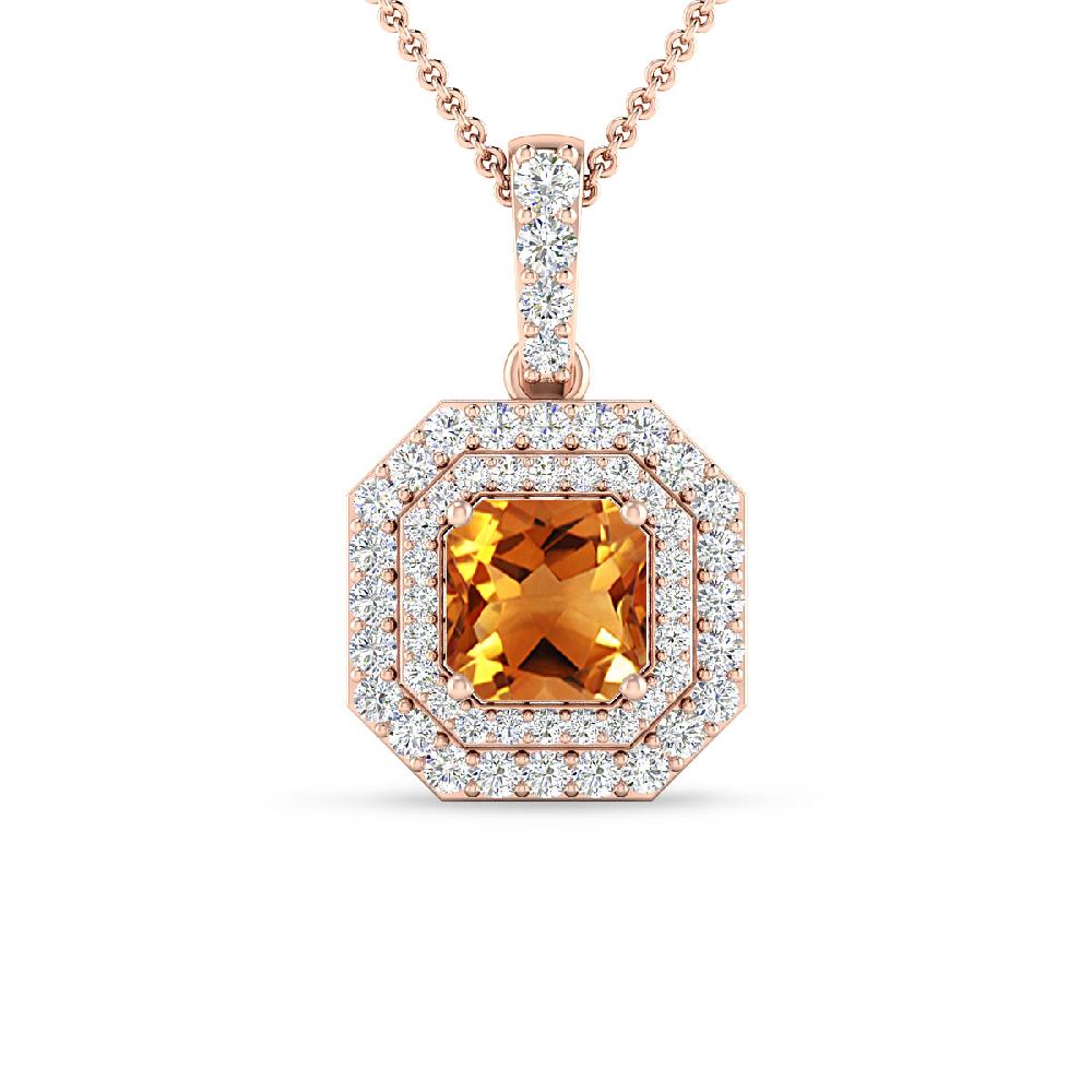 Rose Gold - Citrine