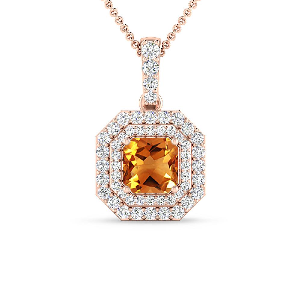 Rose Gold - Citrine