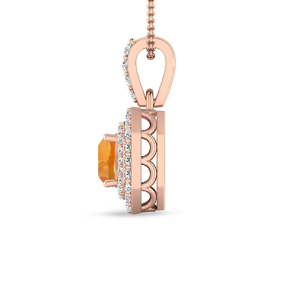 Rose Gold - Citrine