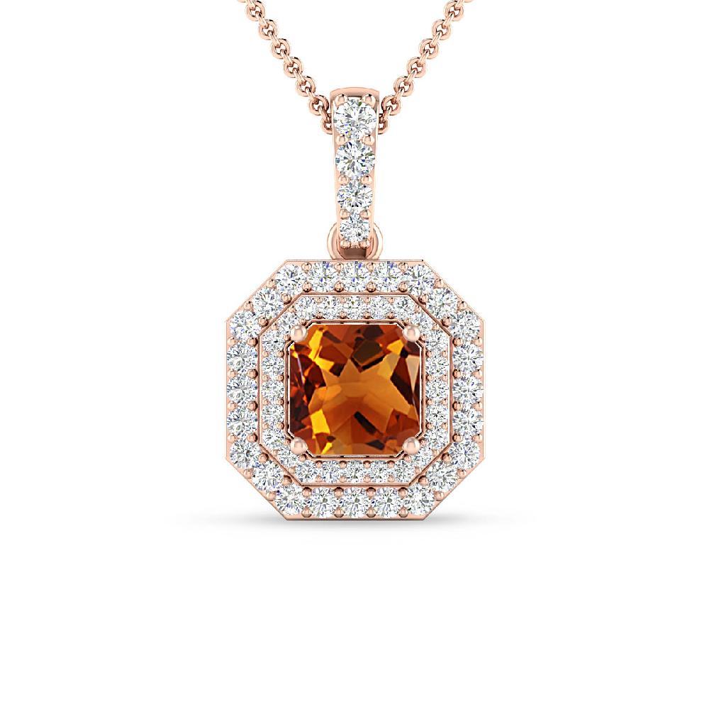 Rose Gold - Citrine