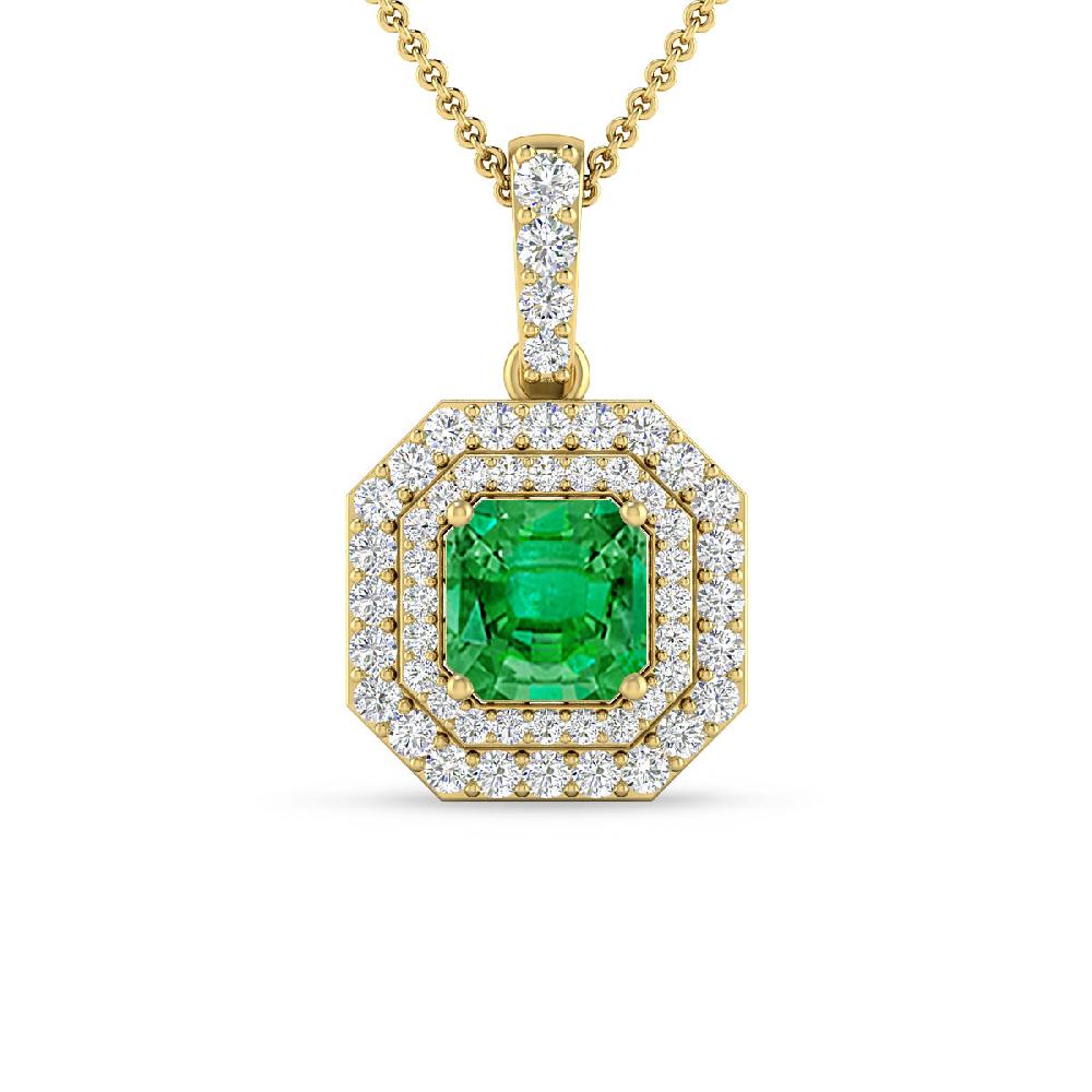 Yellow Gold - Emerald