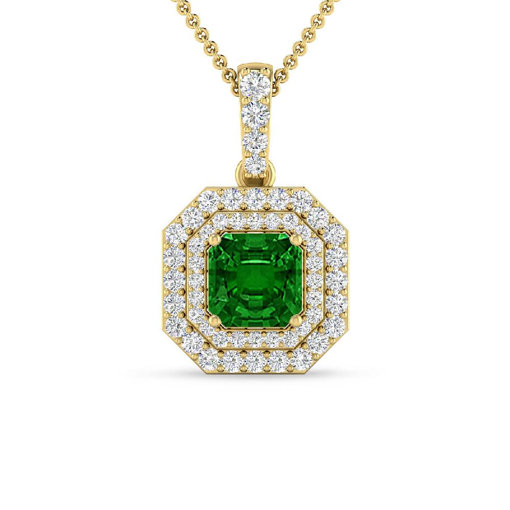 Yellow Gold - Emerald