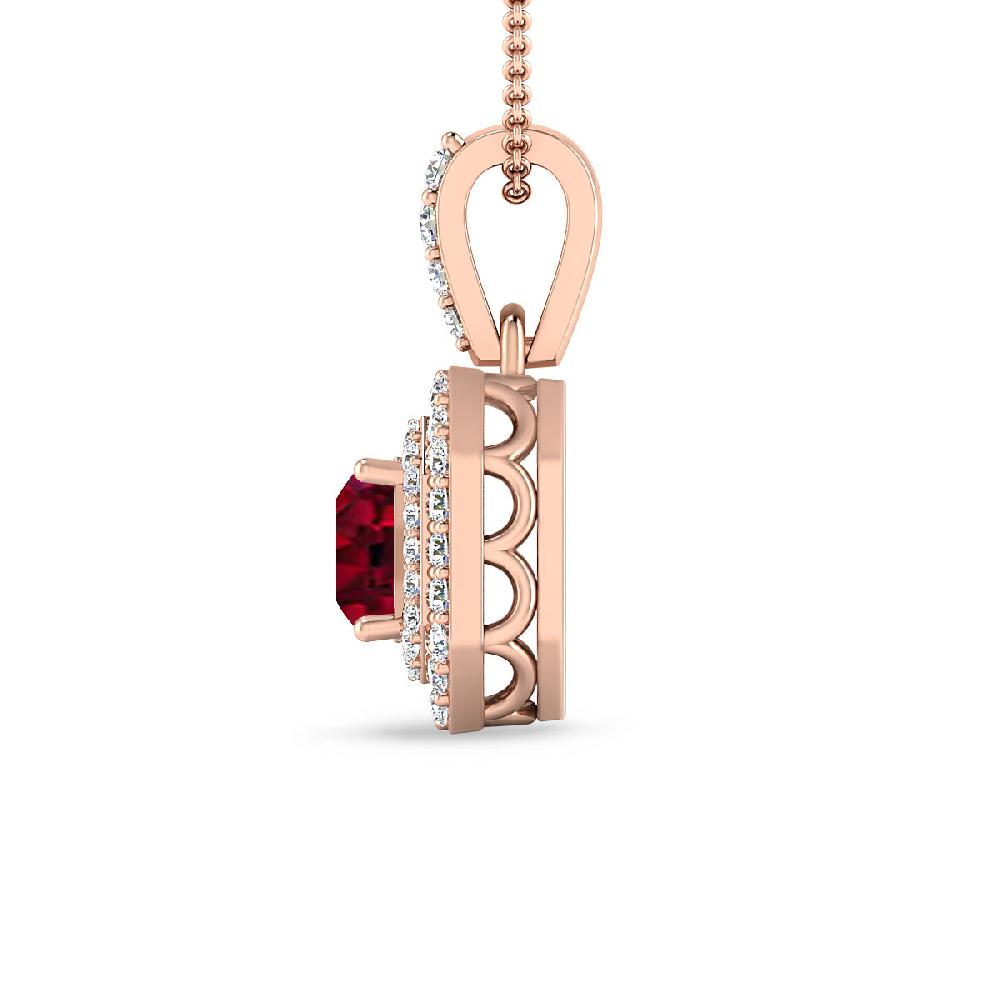 Rose Gold - Garnet