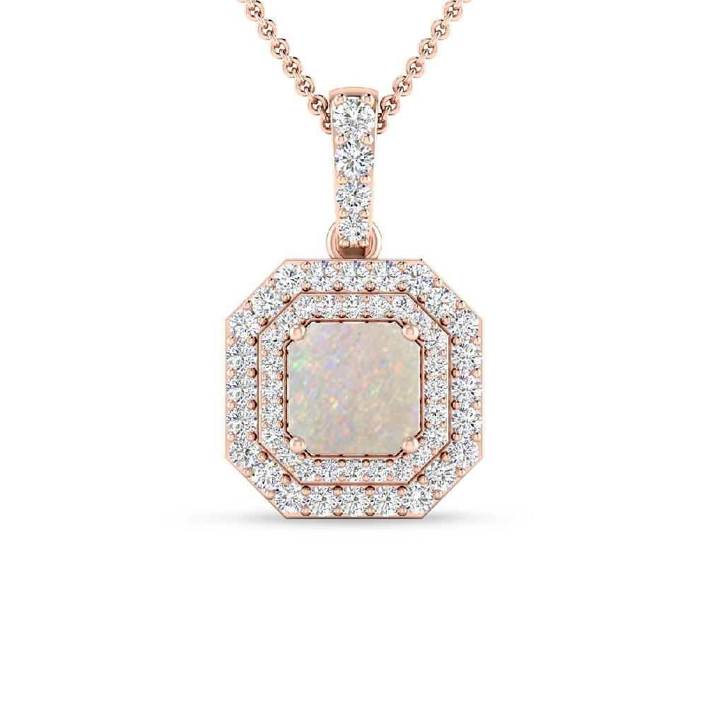 Rose Gold - Opal